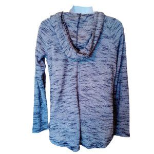 ---  Grey Hoodie Hooded Sweater Size Small
